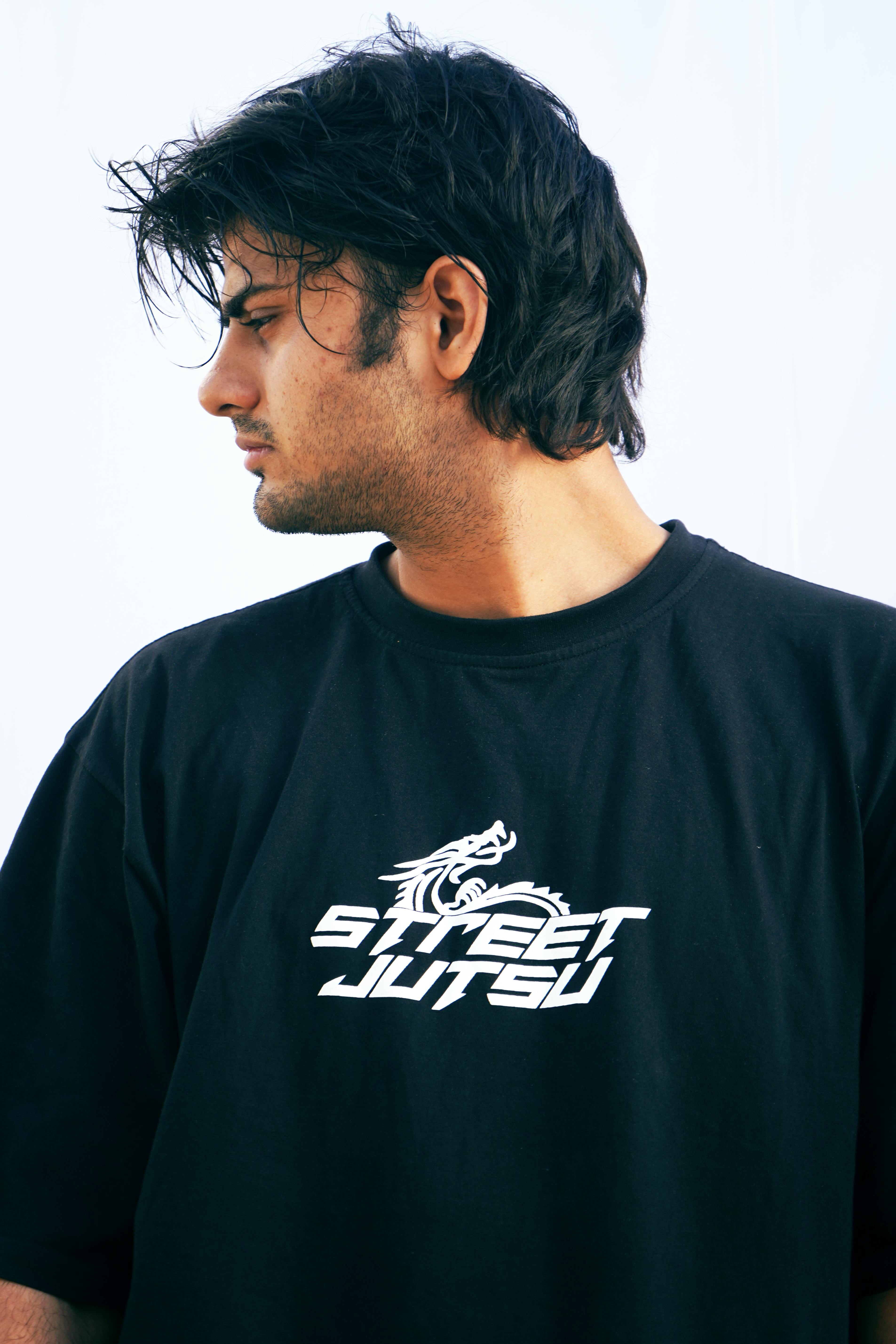 streetwear back print tees