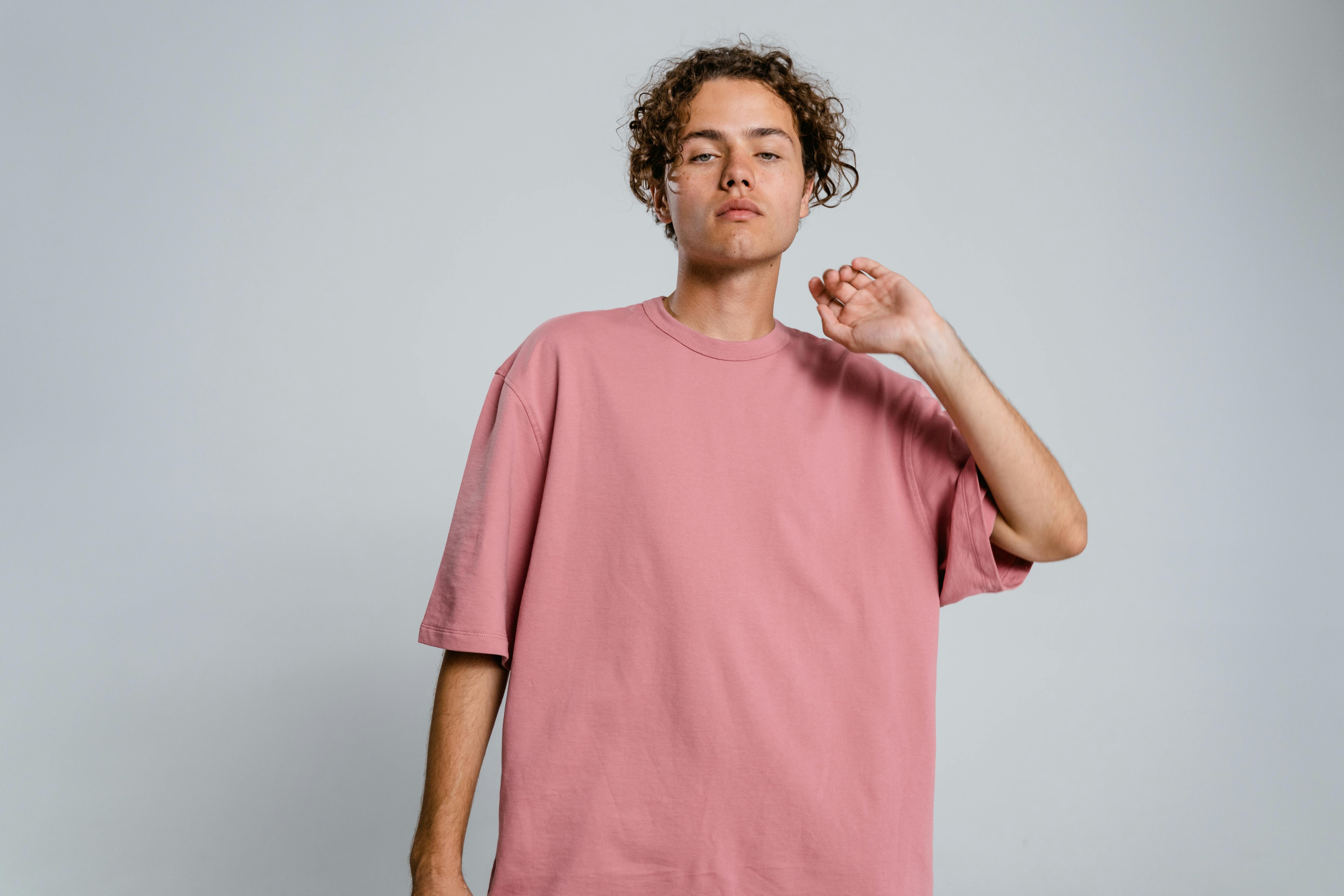drop shoulder tshirt