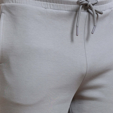 Men's Cotton Rich Stretchable Shorts - Gray