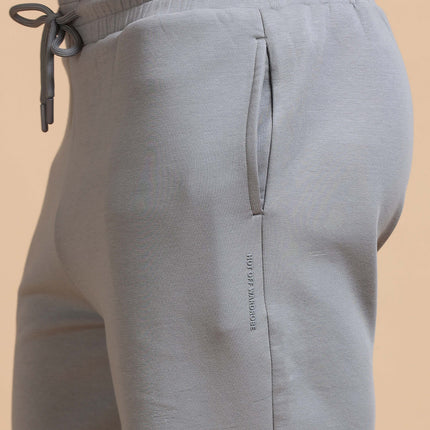 Men's Cotton Rich Stretchable Shorts - Gray