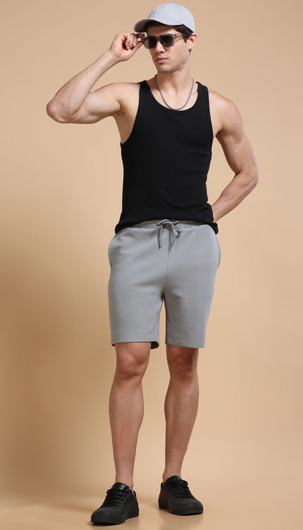 Men's Stretchable Shorts - Gray