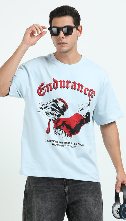 Men's Endurance Oversized T-Shirt - Blue