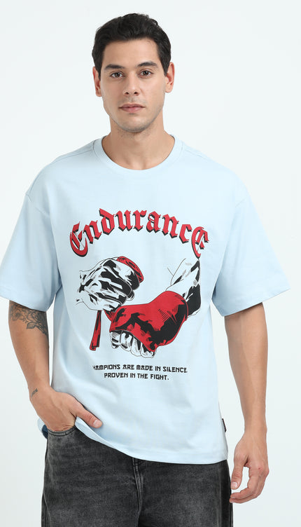 Men's Endurance Oversized T-Shirt - Blue
