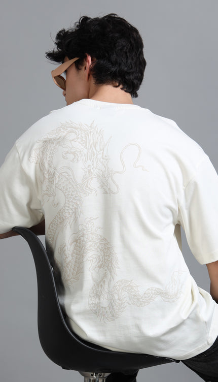Men's Kyoto Oversized T-Shirt - Beige