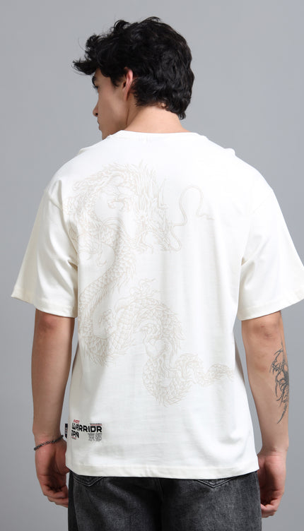 Men's Kyoto Oversized T-Shirt - Beige