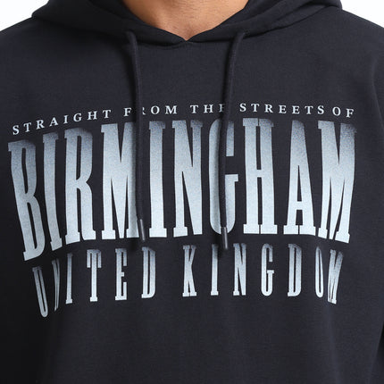 Men's Drop Shoulder Hoodie 2 - Black