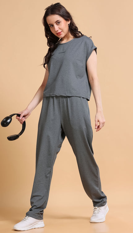 WOMEN's Loose Fit Track Pant Grey