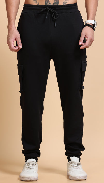 Men's Stretchable Jogger - Black