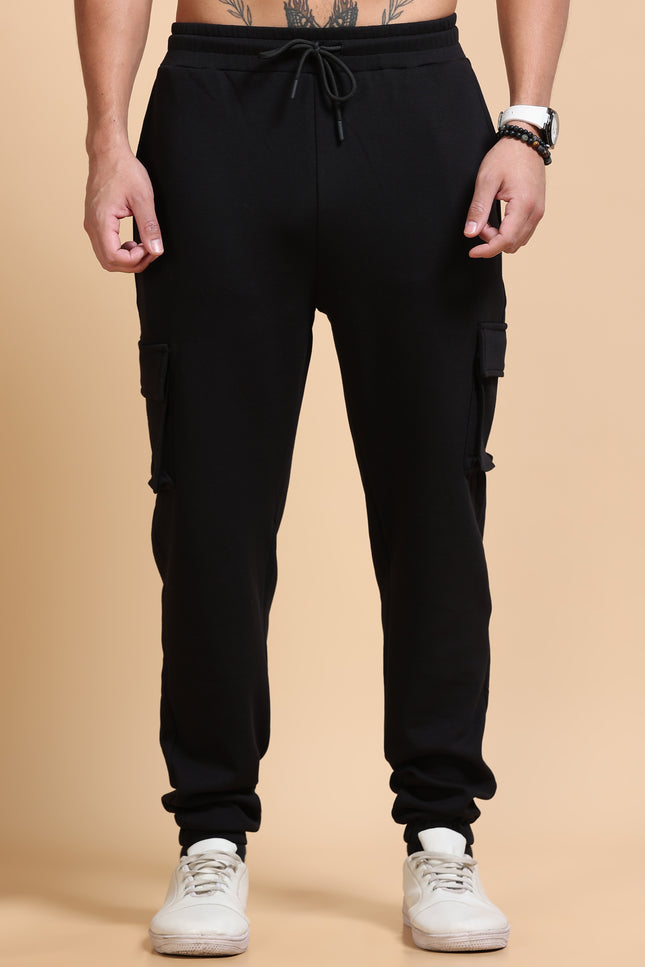 Men's Stretchable Jogger - Black