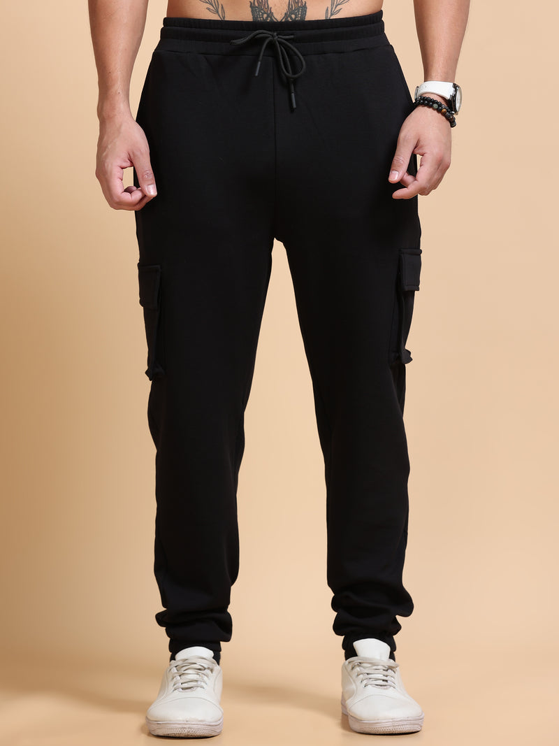 Men's Stretchable Jogger - Black
