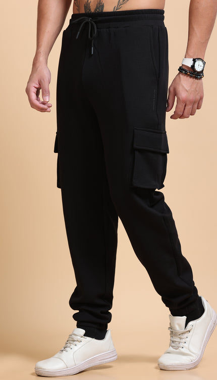 Men's Stretchable Jogger - Black
