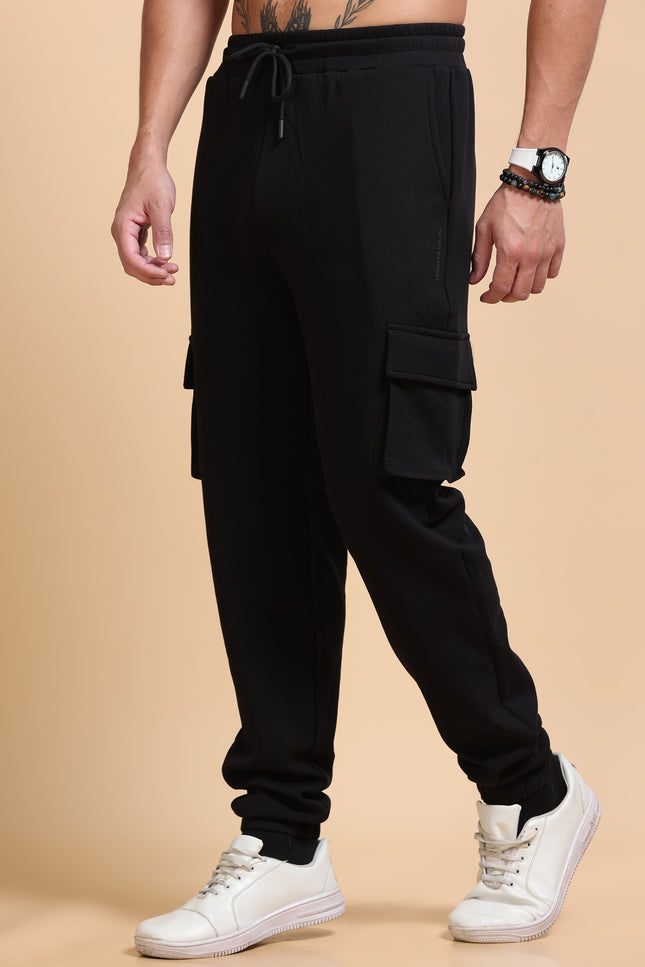 Men's Stretchable Jogger - Black