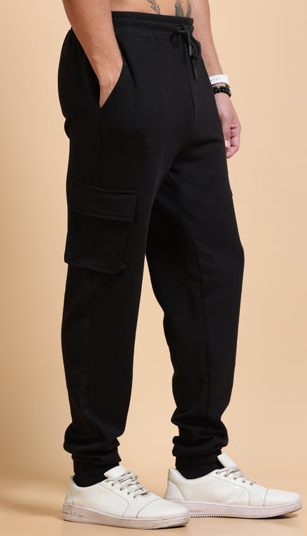 Men's Stretchable Jogger - Black