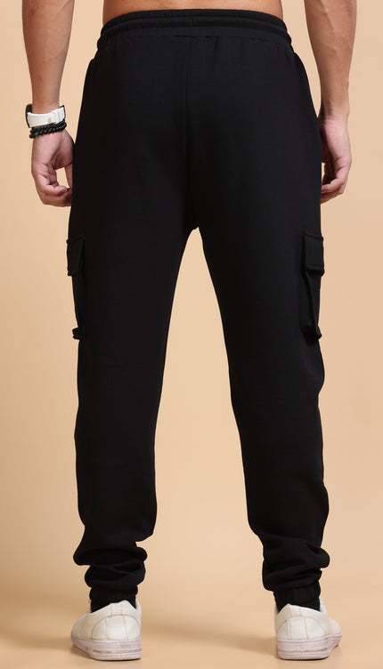 Men's Stretchable Jogger - Black