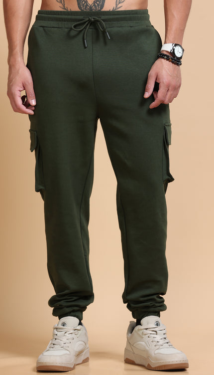 Men's Stretchable Jogger - Olive