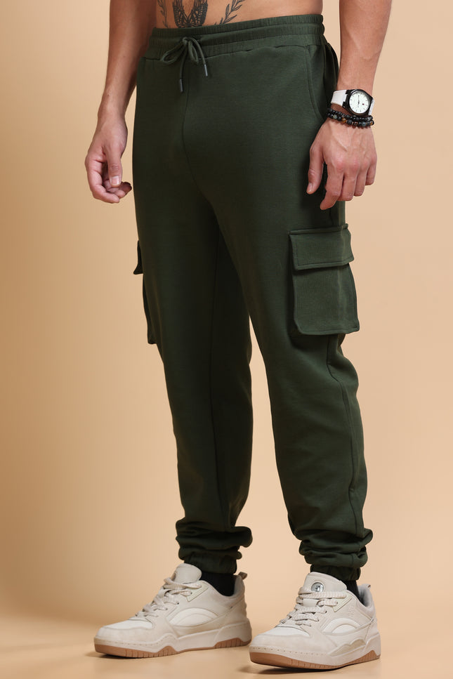 Men's Stretchable Jogger - Olive
