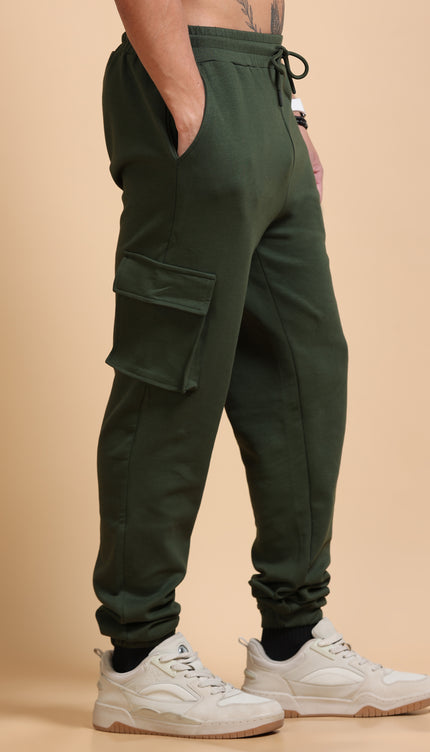 Men's Stretchable Jogger - Olive