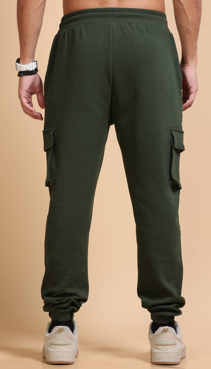 Men's Stretchable Jogger - Olive