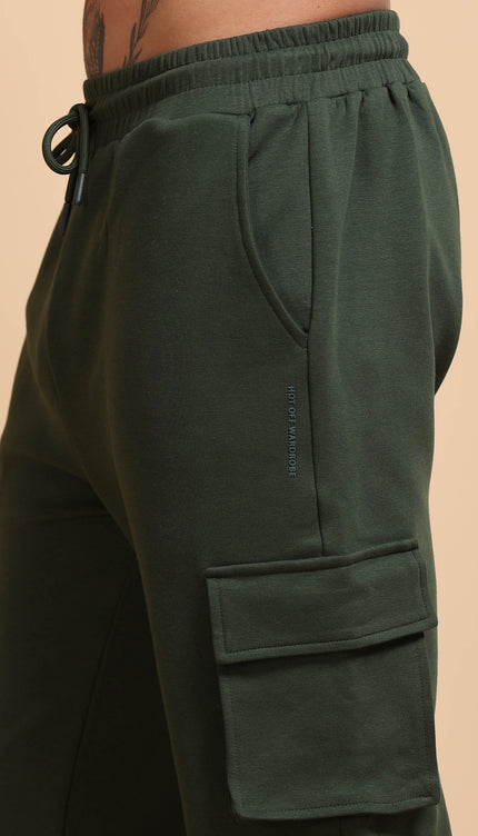 Men's Stretchable Jogger - Olive