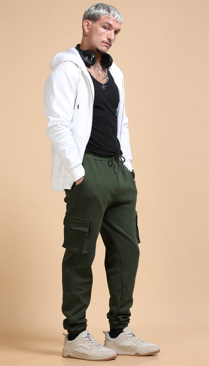 Men's Stretchable Jogger - Olive