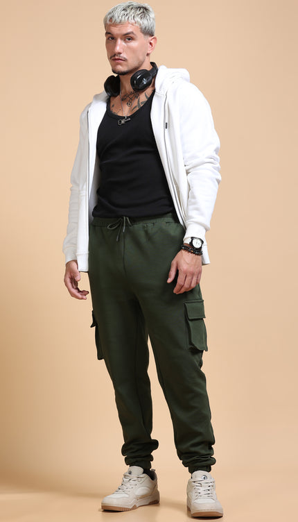 Men's Stretchable Jogger - Olive