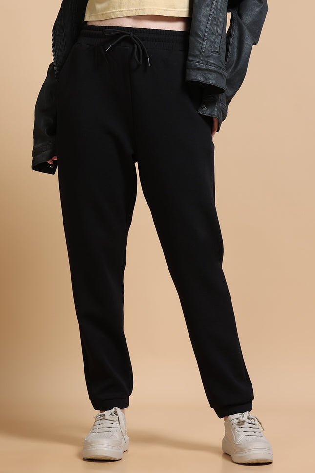 Women's Stretchable Jogger - Black