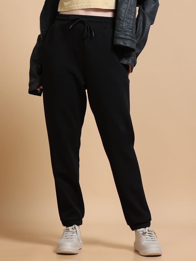 Women's Stretchable Jogger - Black