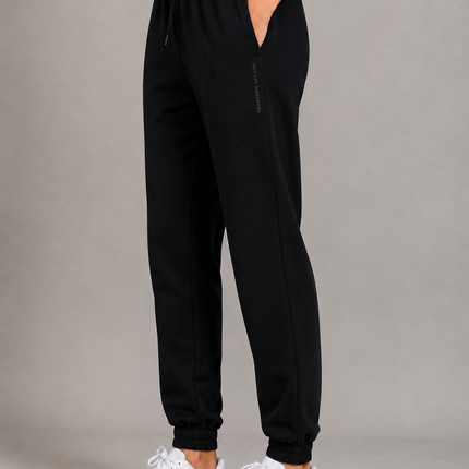 Women's Cotton Rich Elastane Jogger - Black