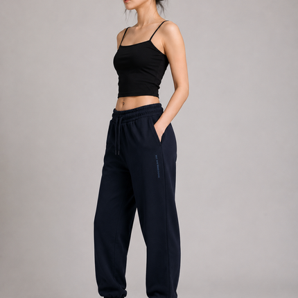 Women's Cotton Rich Elastane Jogger - Maritime Blue