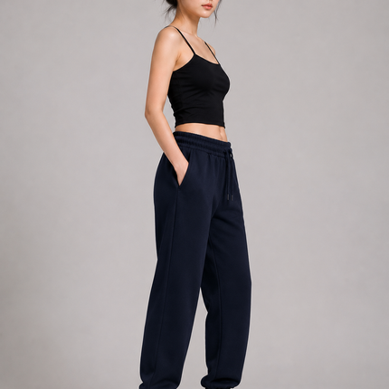 Women's Cotton Rich Elastane Jogger - Maritime Blue