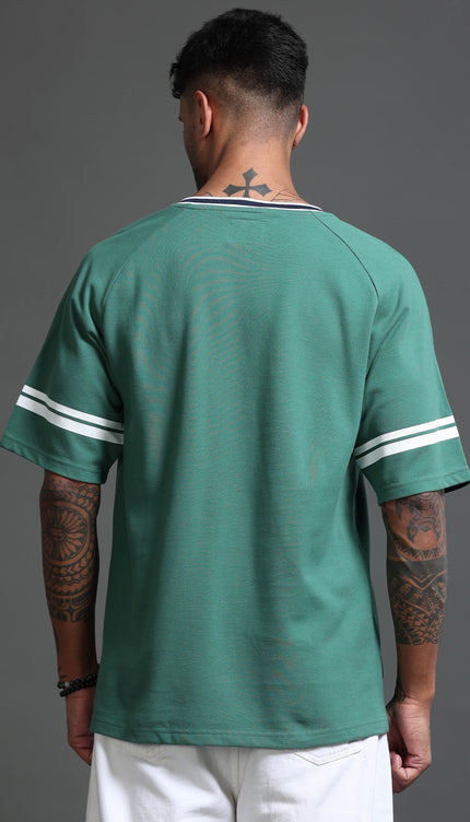 Varsity T-Shirt Unisex Sanmarino - Green