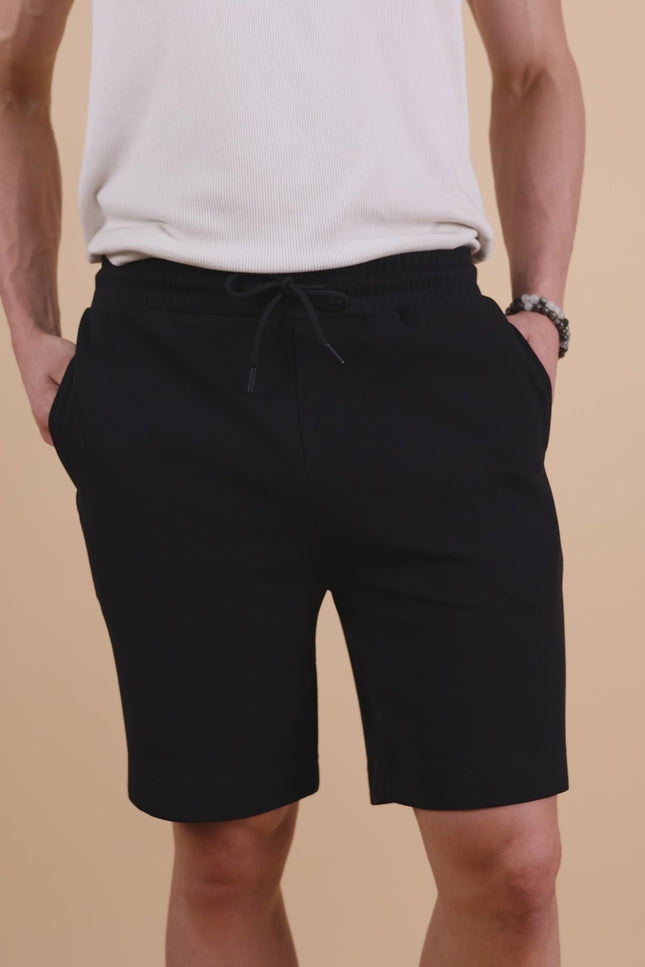 Men's Stretchable Shorts - Black